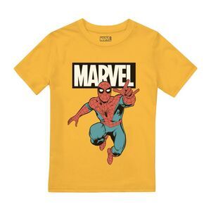 Spider-Man Childrens/Kids Jump T-Shirt / Daisy Yellow